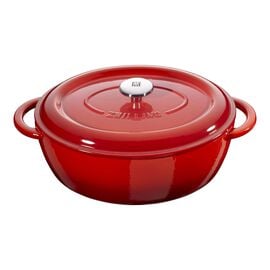 ZWILLING TWIN Specials, 4.4 l cast iron oval Cocotte, red