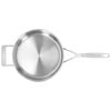 24 cm 18/10 Stainless Steel Saute pan with lid,,large