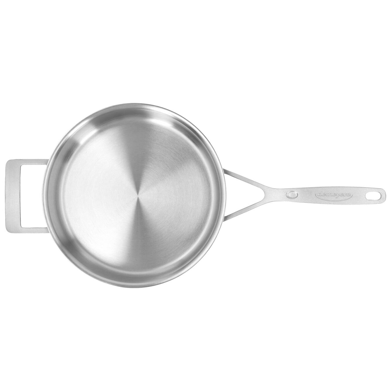 24 cm 18/10 Stainless Steel Saute pan with lid,,large 6