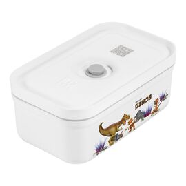 ZWILLING Fresh & Save, medium DINOS Vacuum lunch box, plastic, white-grey