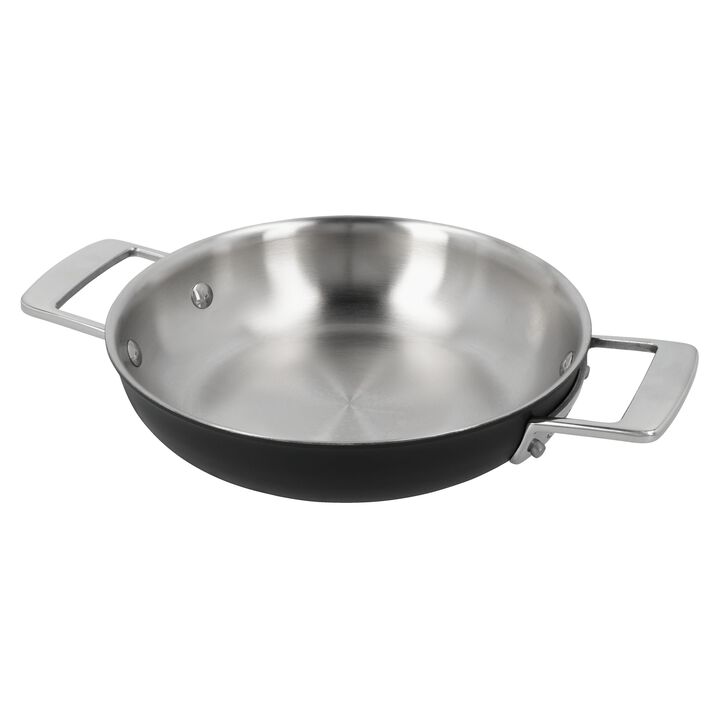 Black 5, 9.5-inch, 18/10 Stainless Steel, Frying Pan, large 4