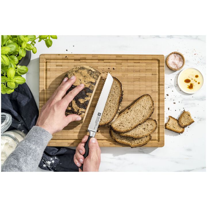 All * Star, 8-inch, Bread Knife, White, large 2