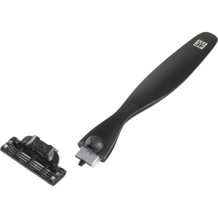 PREMIUM, Facial razors, stainless steel | black matte, large 3