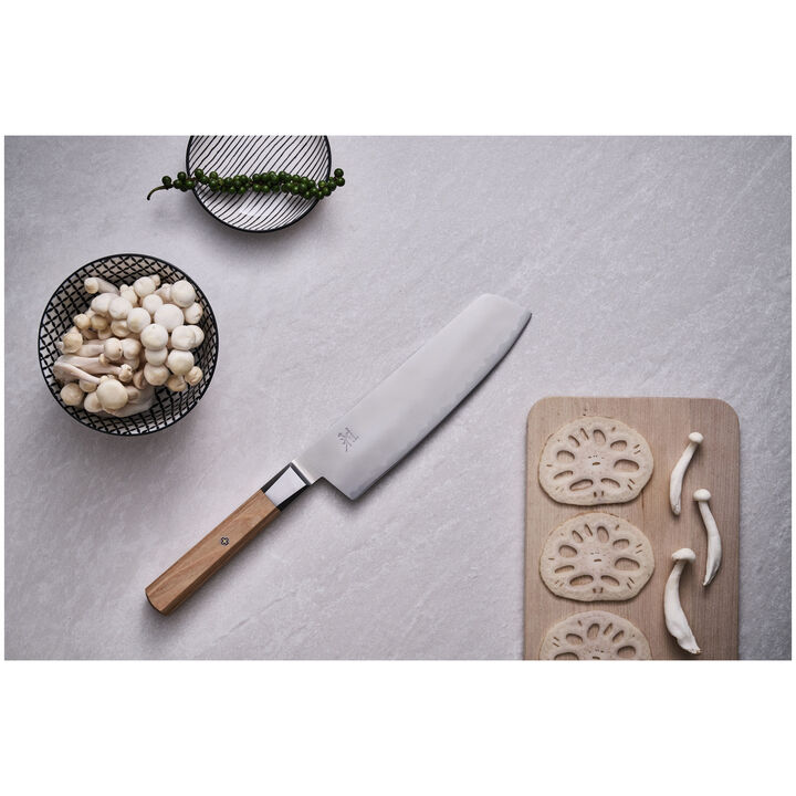 KOYA 4000FCv2, 7-inch, Nakiri, beige, large 2