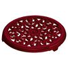 Essential French Oven with lily lid and trivet 2 Piece, cast iron,,large