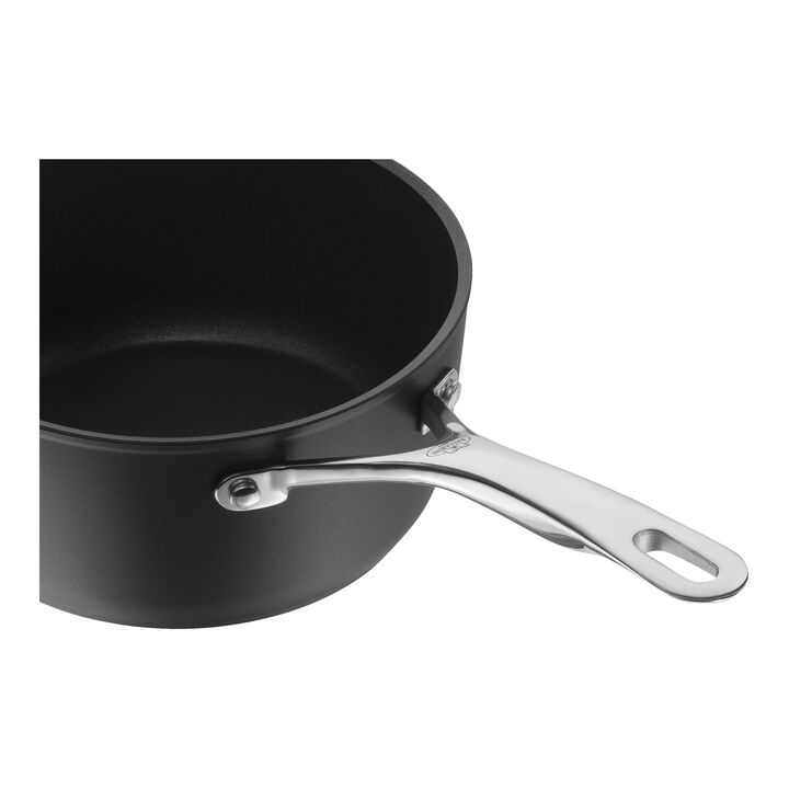 Alba, Cazo 16 cm, Aluminio, Negro, large 4