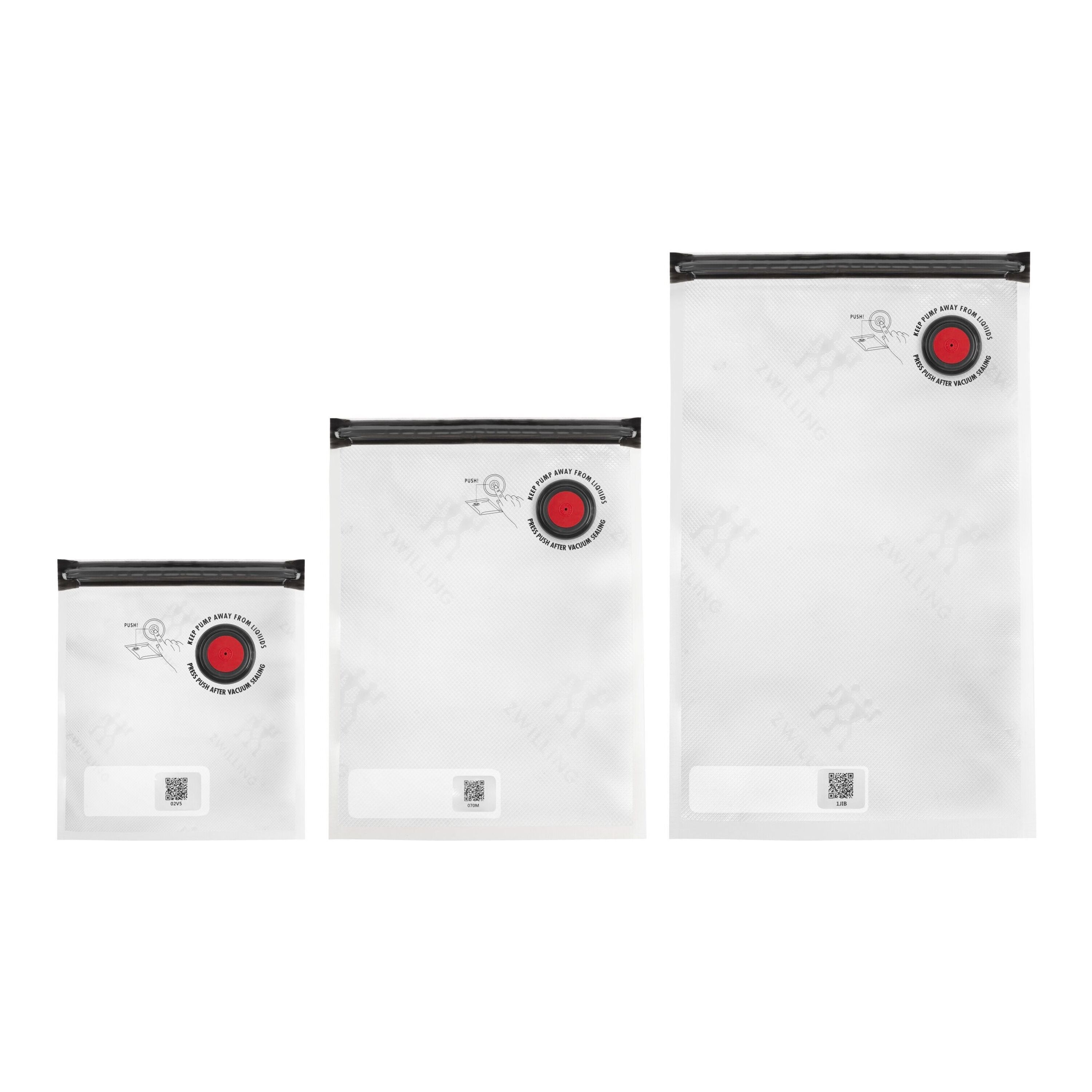 ZWILLING Fresh & Save Vacuümzakkenset, S/M/L / 10-delig - Fresh & Save - ZWILLING