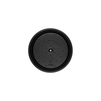 Döküm Tencere | Siyah | 24 cm | 3,7 l | yuvarlak,,large 6