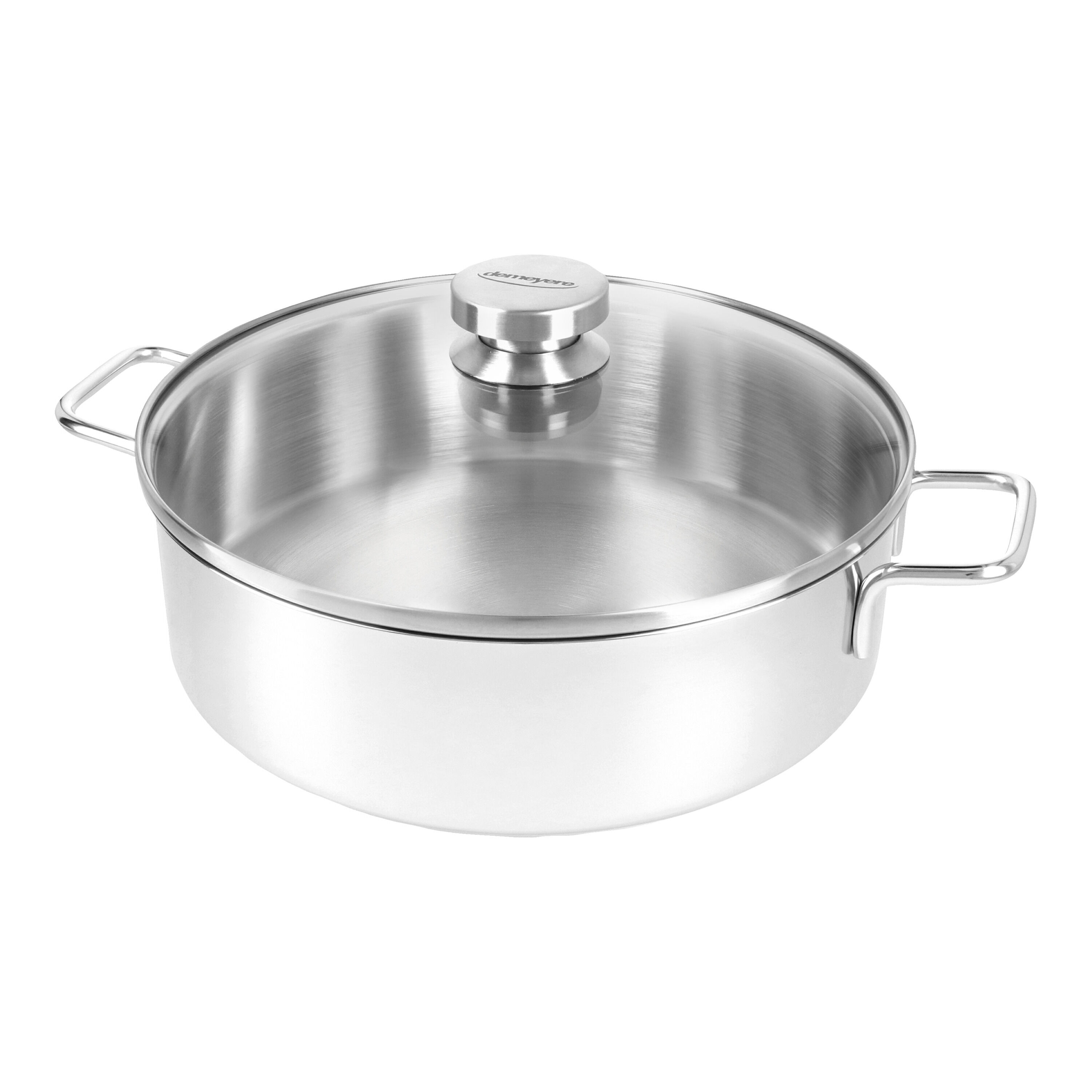 Demeyere Apollo 7 Kookpan met glazen deksel 24 cm / 2,8 l - Apollo 7 - Demeyere