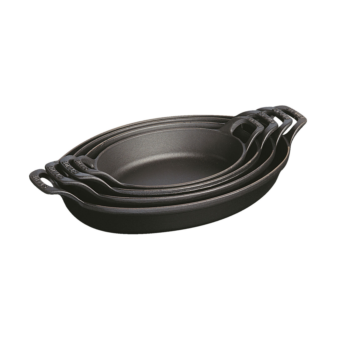 Staub Cast Iron Baking Dishes & Roasters 8.25 x 5.5inch, oval
