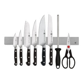 ZWILLING 9-PC, SET WITH STAINLESS MAGNETIC KNIFE BAR, Magnetic knife bar 18 cm special formula steel