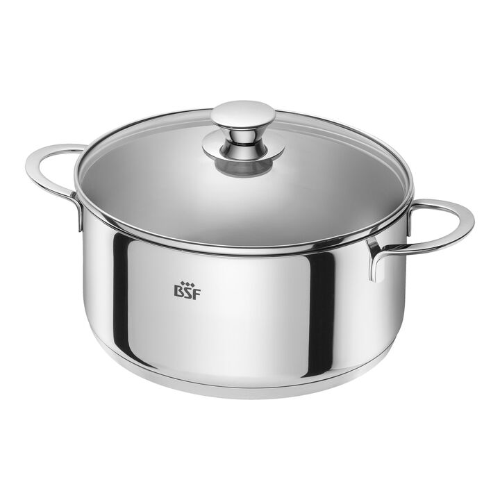 Bordeaux, Casseruola - 24 cm, 18/10 acciaio inossidabile, large 1