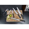 Four Star, 7-pcs brown Ash Knife block set with KiS technology, small 11