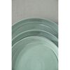 Dining Line, 15 cm ceramic round Plate flat, sage, small 3