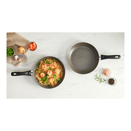 2 Piece aluminum Fry pan set