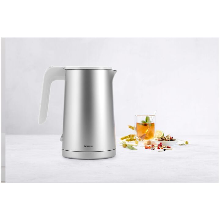 Enfinigy, 1 l, Cool Touch Electric Kettle - Silver, large 2