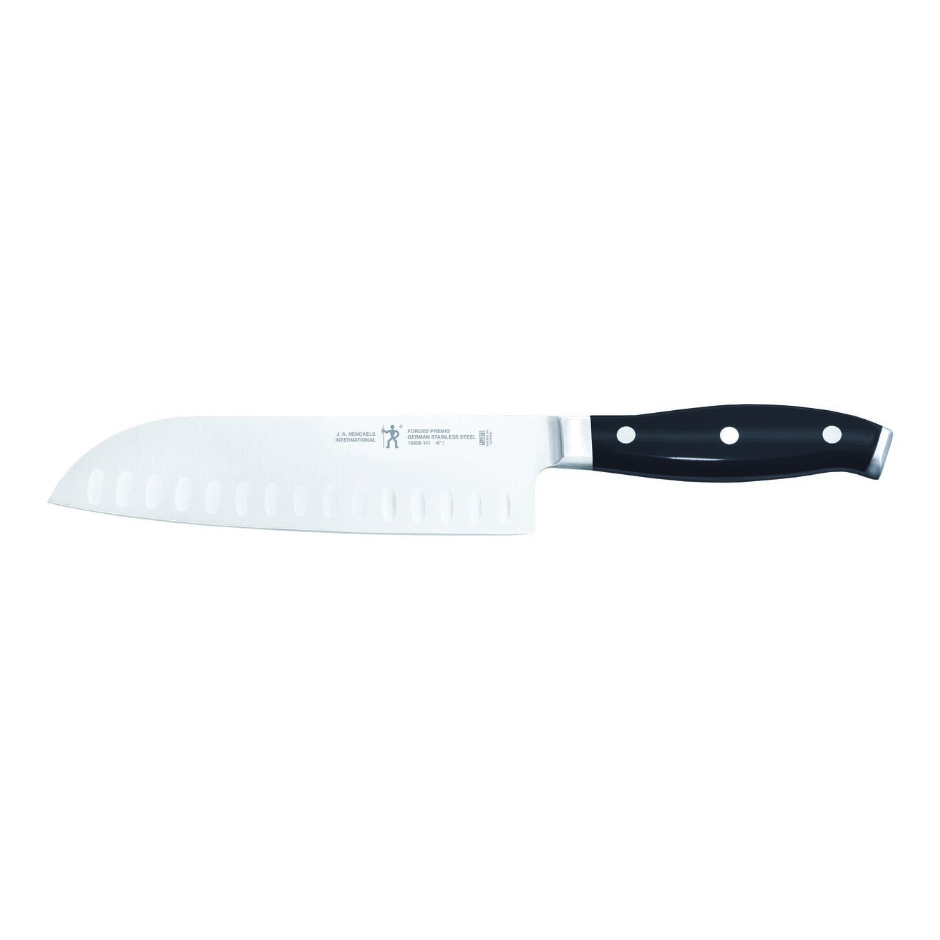 Henckels Premio 5inch Hollow Edge Santoku Knife Official