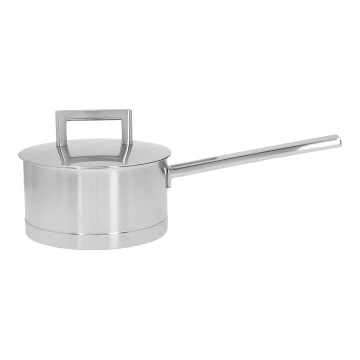 John Pawson 7, Steelpan met dubbelwandig deksel 14 cm / 1 l, large 1