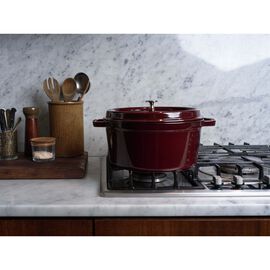 5.5 qt, Round, Dutch Oven, Grenadine