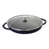 Grill Pans, グリルパン ガラス蓋付 26 cm, 鋳鉄, グランブルー, small 1