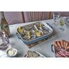 Ceramic - Rectangular Baking Dishes/ Gratins, 13-x 9.45 inch, rectangular, Baking Dish, rustic turquoise, small 3