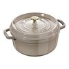 La Cocotte, 4 qt, Round, Cocotte, Sesame, small 1