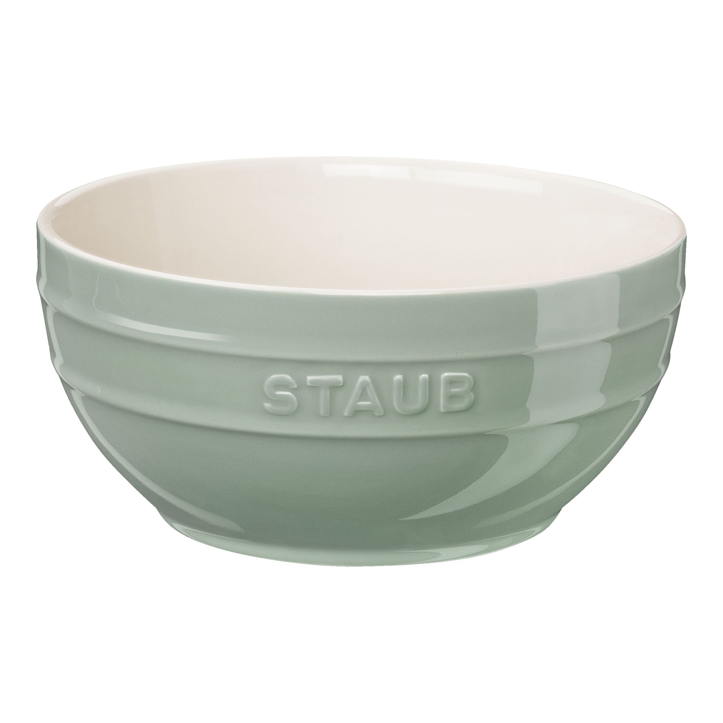 Staub Light/Green Ceramique 18 Cm Round Ceramic Bowl Eucalyptus
