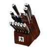 Forged Damascus, 13 Piece Knife block set, small 1