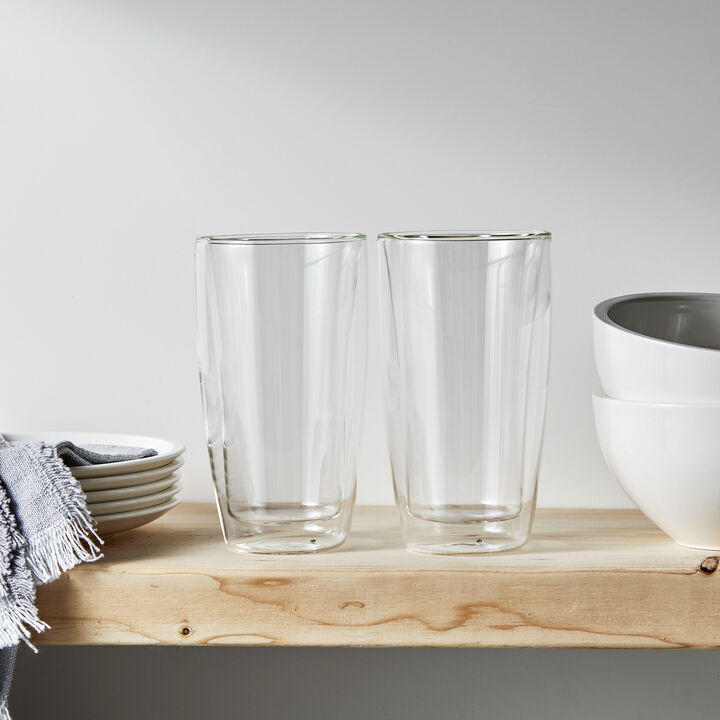 Cafe Roma, 2 Piece, Latte glass set, large 3