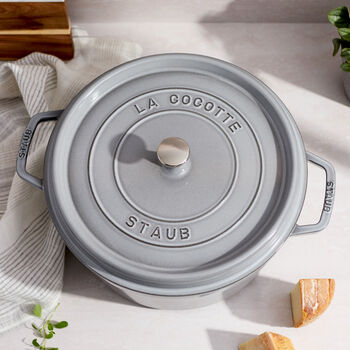 D&ouml;k&uuml;m Tencere | Grafit Gri | 30 cm | 8,4 l | yuvarlak,,large 5