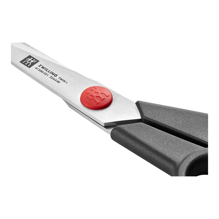 TWIN L, 22 cm, Ciseaux de tailleur, Noir mat, large 3