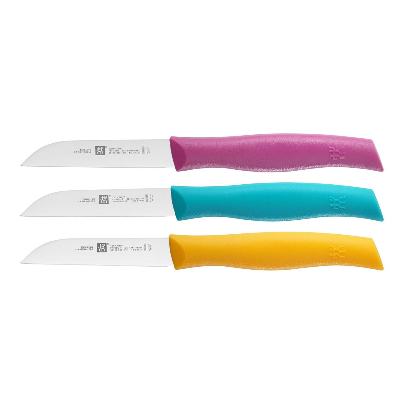 Messerset 3-tlg, Gemischte Farben,,large 1