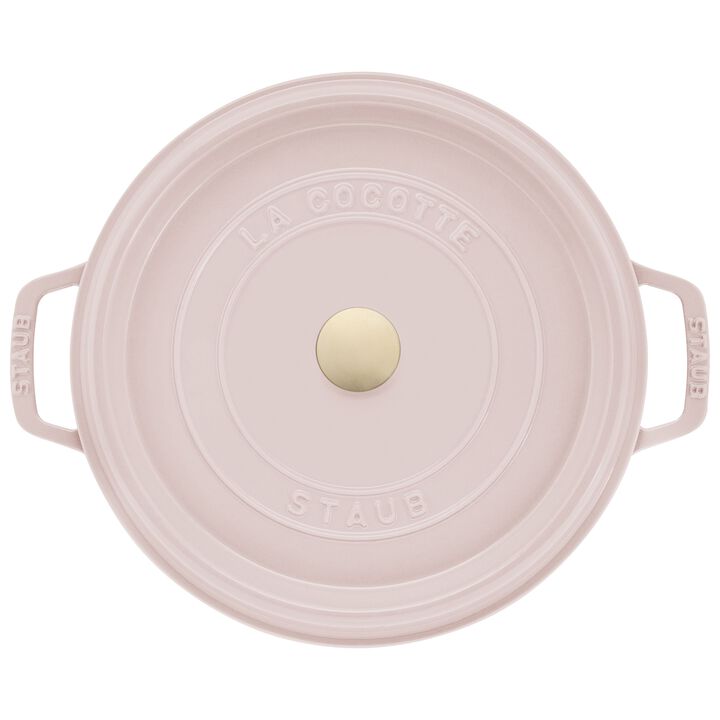 La Cocotte, 5.25 l cast iron round Cocotte, sorbet rose, large 4