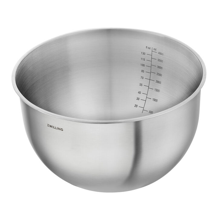 Fresh & Save BOWLS, Vakuum startpakke, Rustfrit stål / M/L, 9-dele, Sølv-Hvid, large 3