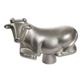 Pomello mucca - 7 cm, acciaio inox