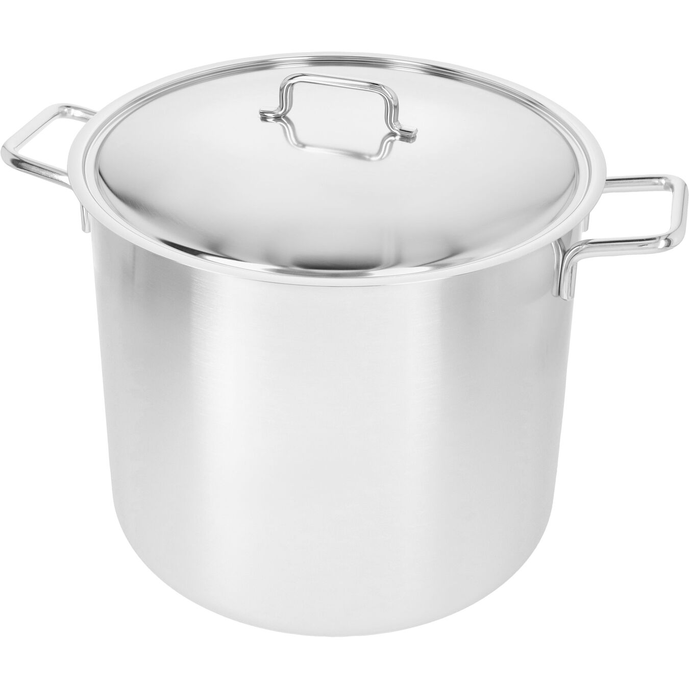 36 cm 18/10 Stainless Steel Stock pot with lid silver,,large 4
