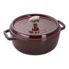 5.7 l cast iron pig Cocotte, grenadine-red - Visual Imperfections,,large