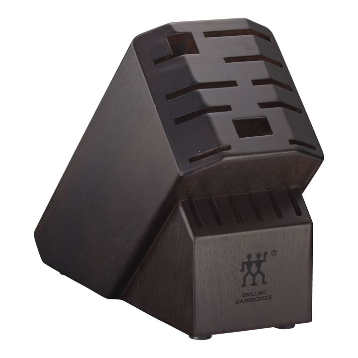 Storage, Walnut, Pro Knife Block Empty, large 1