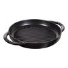 Grill Pans, 23 cm round Cast iron Pure Grill black, small 1
