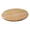 Specialities, 29 cm oval beech Trivet magnetic, brown, small 1