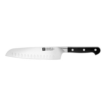 7-inch, hollow edge SLIM Santoku Knife,,large 1