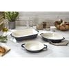 Ceramic - Mixed Baking Dish Sets, 3-pc, Mixed Baking Dish Set, Dark Blue, small 2