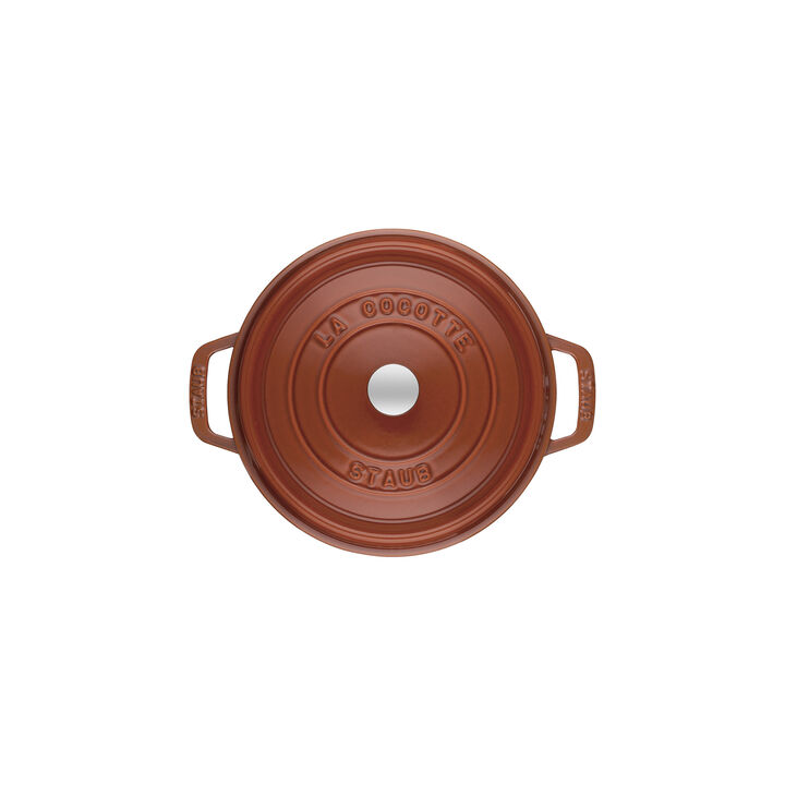 La Cocotte, Cocotte rotonda - 24 cm, cannella, large 2
