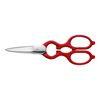 Stainless steel Multi-purpose shears red,,large