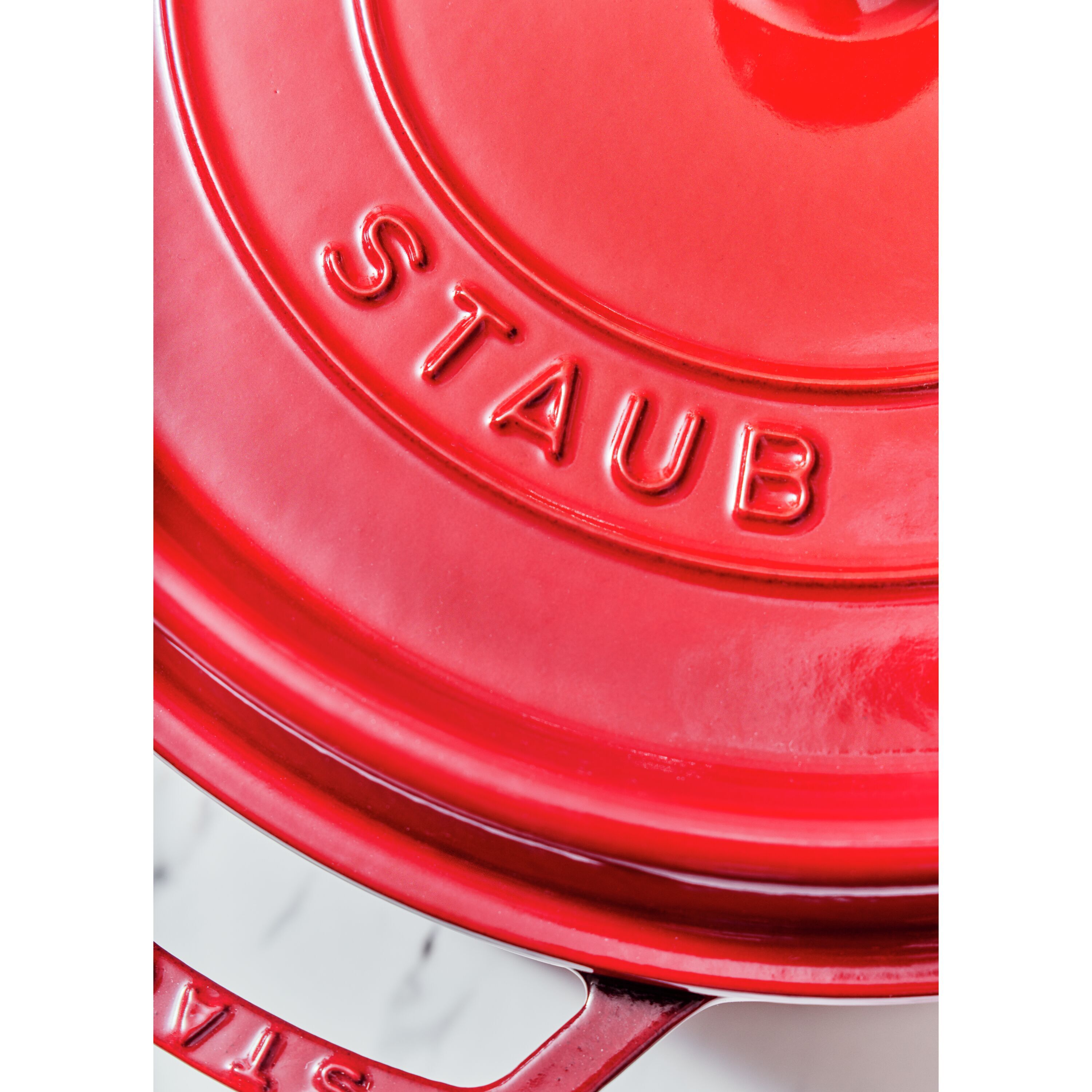 Staub La Cocotte Cocotte 26 cm / 5,25 l, Rond, Kersenrood - La Cocotte - Staub