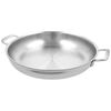 Multifunction 7, 32 cm / 12.5 inch 18/10 Stainless Steel Frying pan with 2 handles, small 3