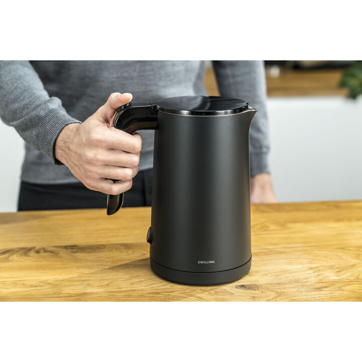 Enfinigy, Elektrisk vattenkittel, 1 l, Svart, large 2