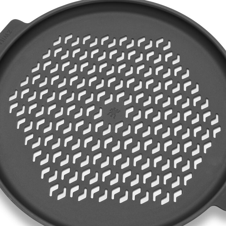BBQ+, Perforated Carbon Steel Pizza Pan, large 4
