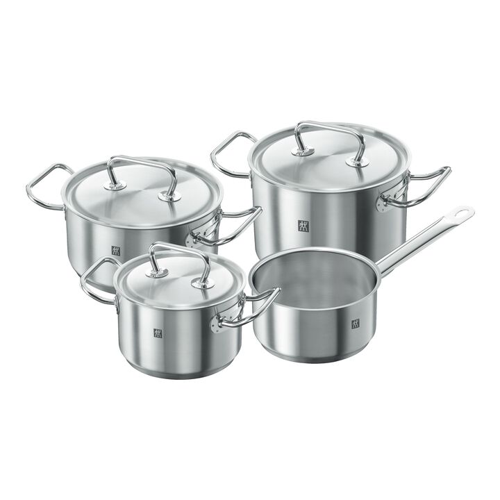 TWIN Classic, 4-st, Gryt & kastrullset, Silver, large 1