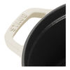 La Cocotte, 3.7 l cast iron round Cocotte, Cream, small 3